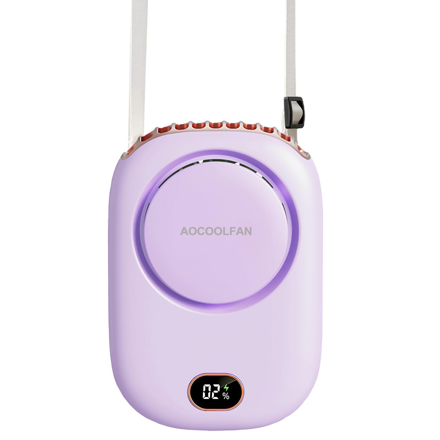 Portable Neck Fan, Lightweight Mini Handheld Fan for Girls & Boys at Home and Travel (purple)
Portable Neck Fan, USB R