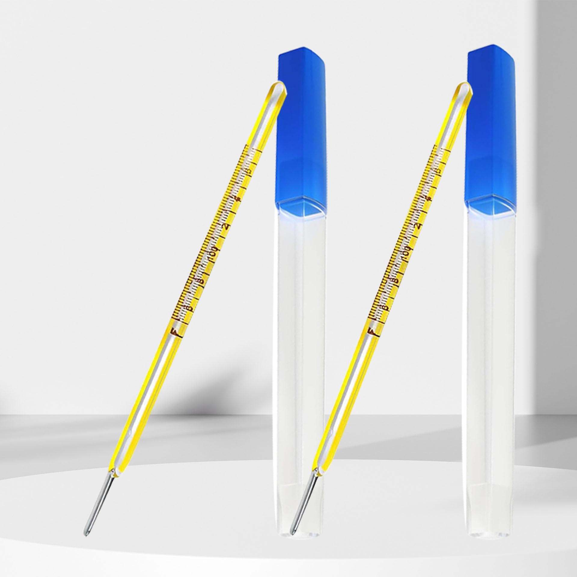 AiBi TECH ℃&℉ Oral Thermometer for Adults and Kids - Accurate Easy Reading Rectal Body Thermometer - Non Digital Infrare